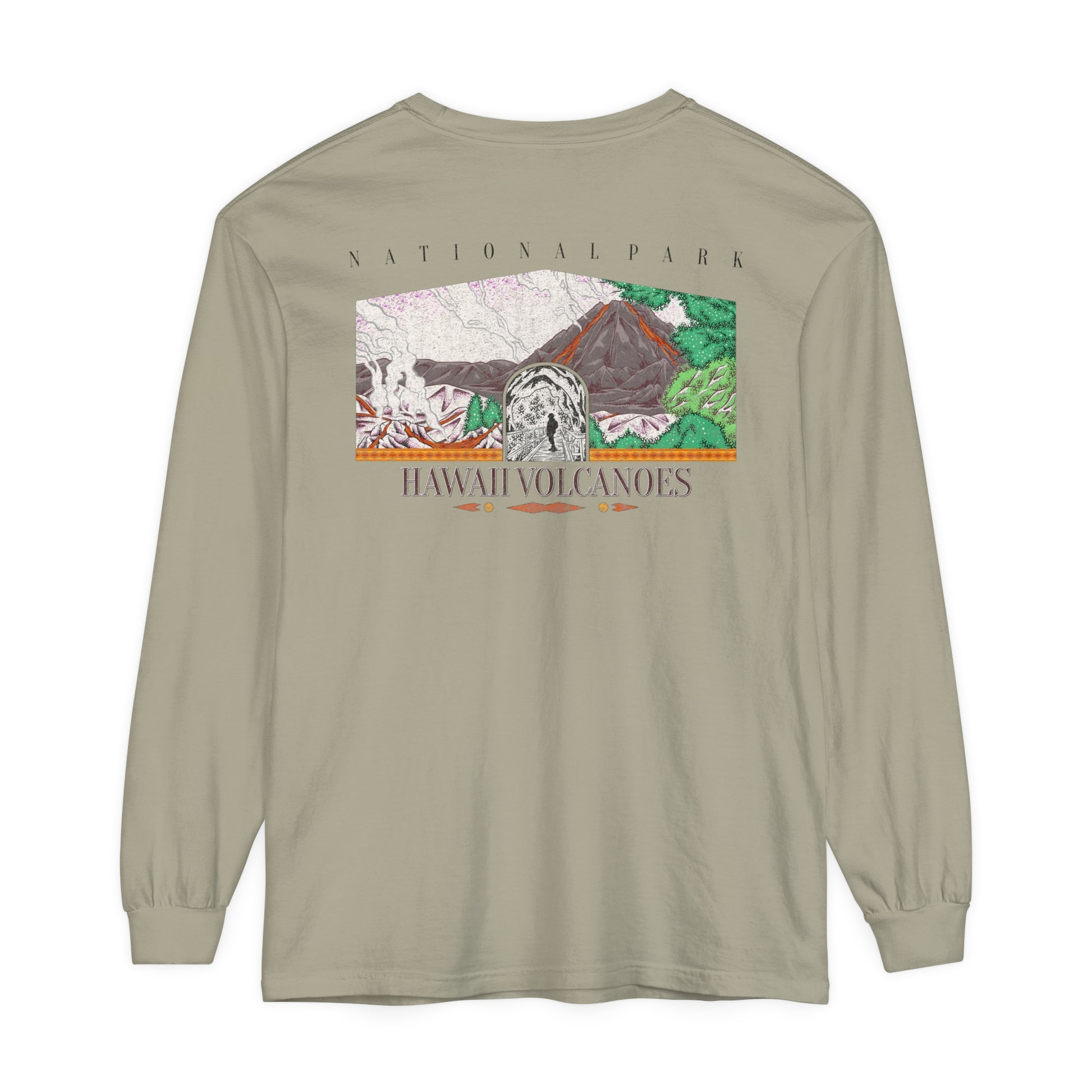 Vintage Hawaii Volcanoes National Park Cotton Sweatshirt