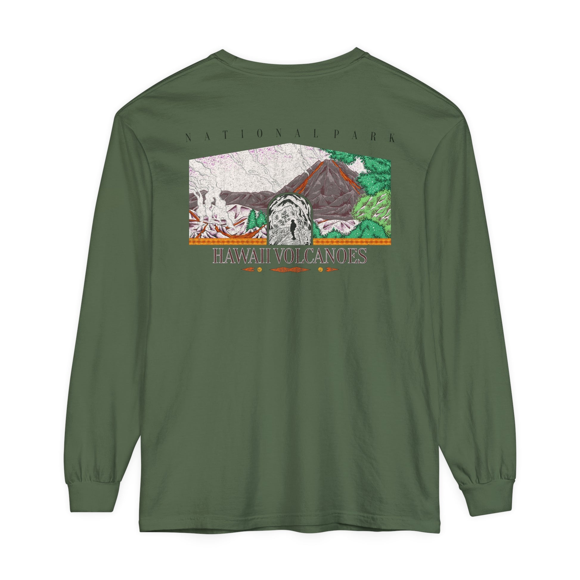 Vintage Hawaii Volcanoes National Park Cotton Sweatshirt