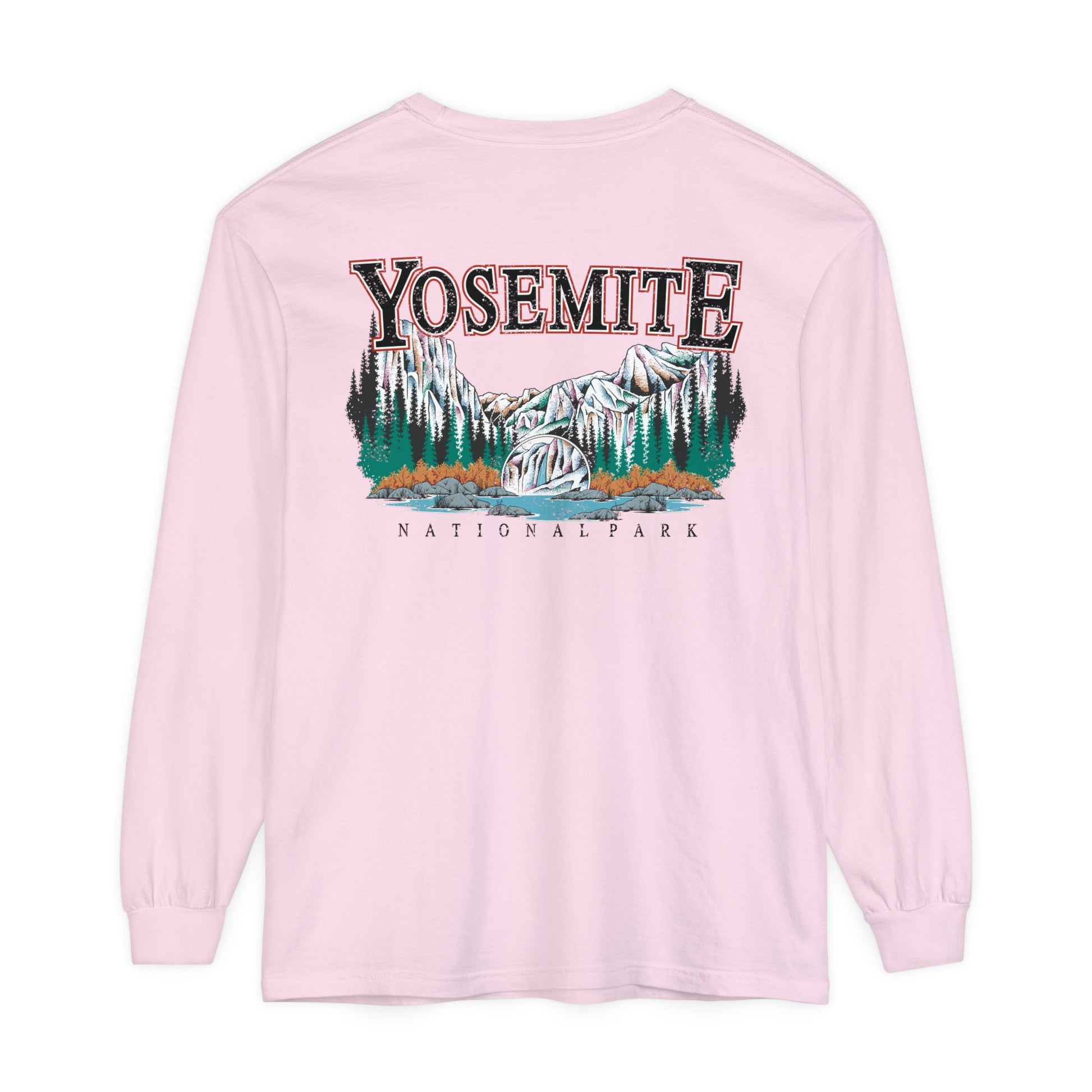 Yosemite National Park Vintage Long Sleeve Cotton Sweatshirt