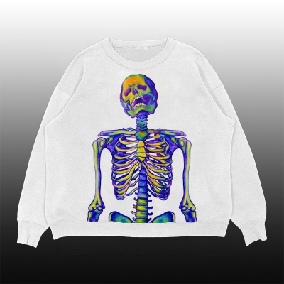 Screaming Skull Crew Neck Sweatshirt