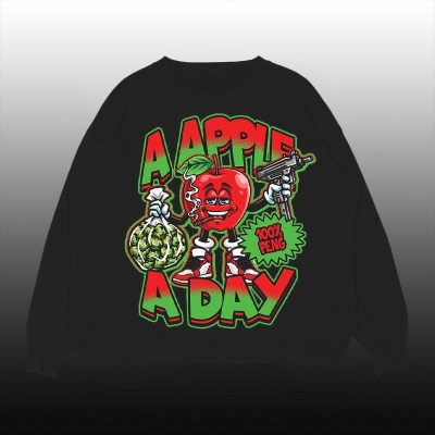 Apple A Day Crew Neck Sweater