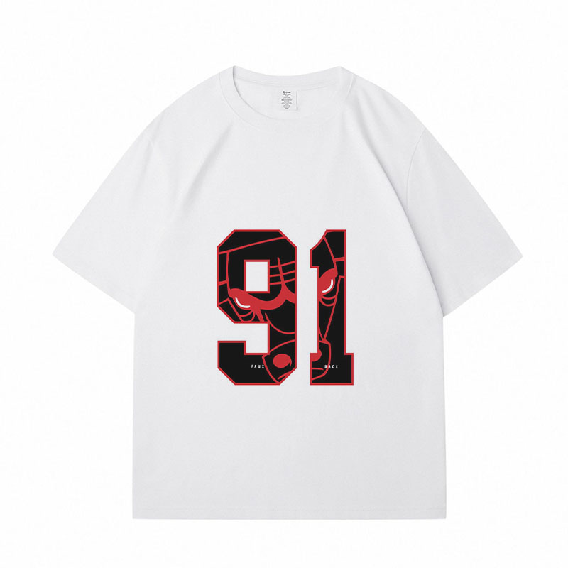 Hip Hop 91 Graphic Cotton T-Shirt