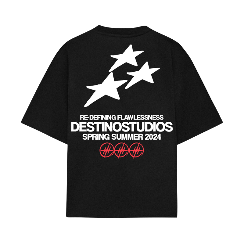 Hip Hop Triple Star T-Shirt