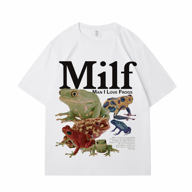 Man I Love Frog Cotton T-Shirt