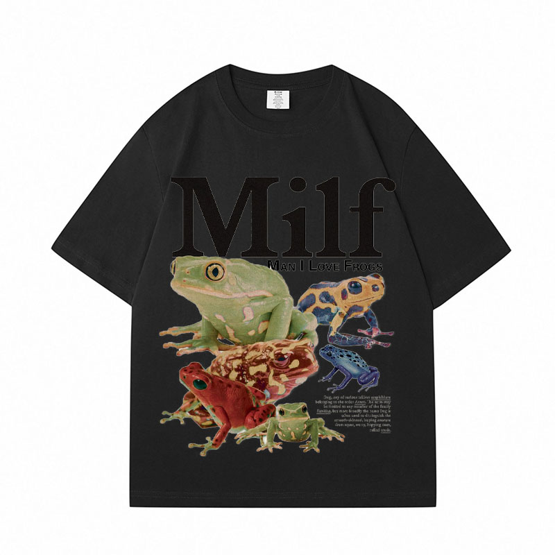 Man I Love Frog Cotton T-Shirt