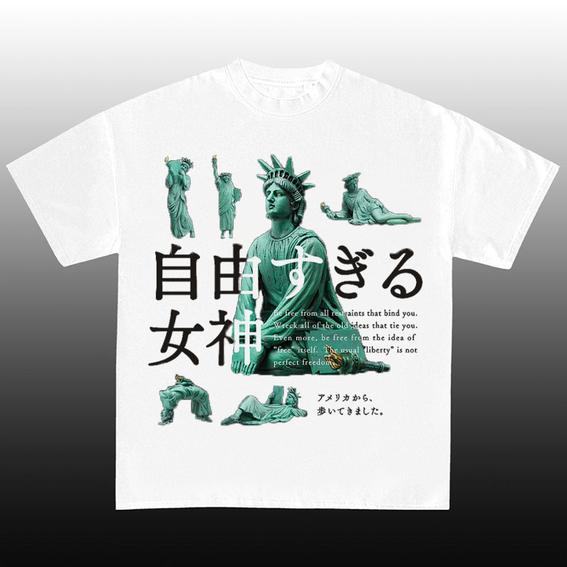 Hip Hop Statue of Liberty T-Shirt