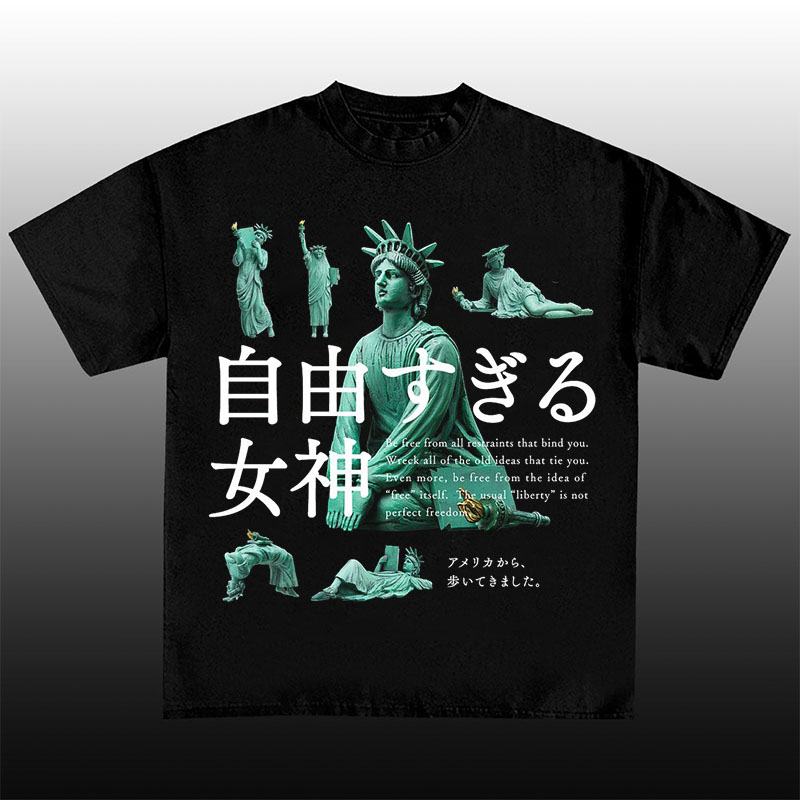 Hip Hop Statue of Liberty T-Shirt