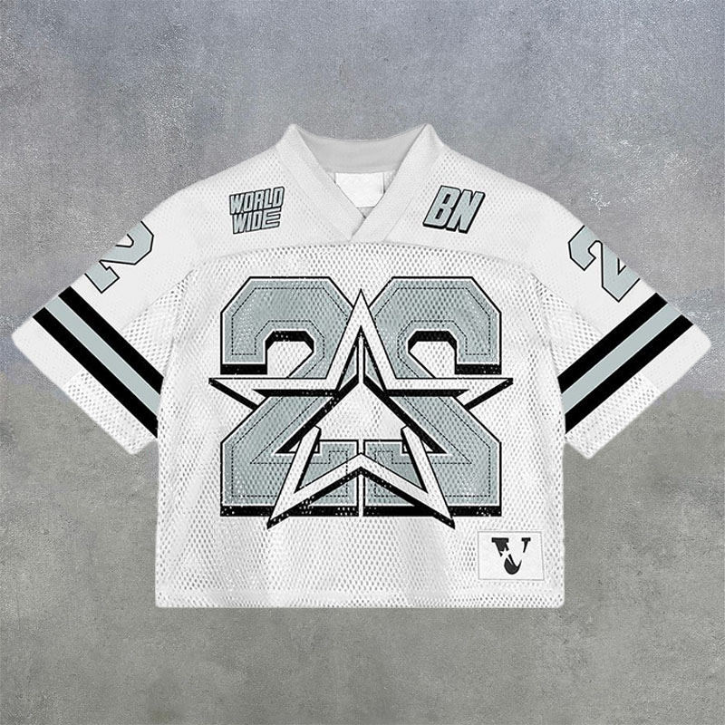 No.22 Digital Graphic Print Jersey