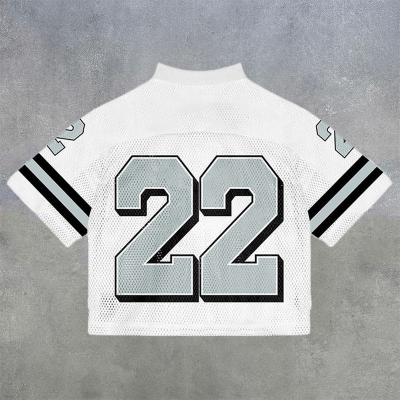 No.22 Digital Graphic Print Jersey