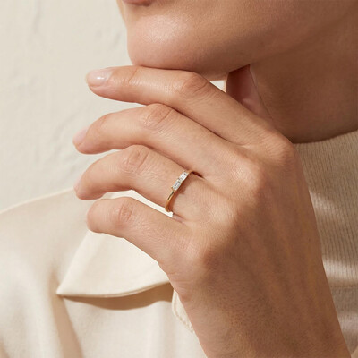 Letters/Alphabet Morse Code Ring