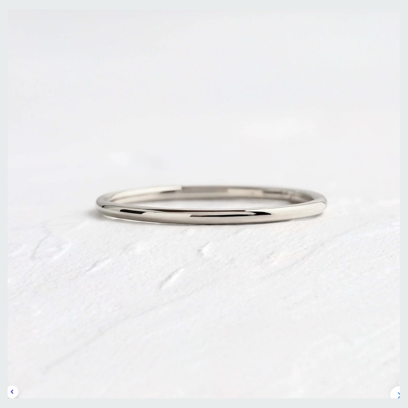 Smooth and Skinny Thin Ring