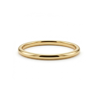 Smooth and Skinny Thin Ring
