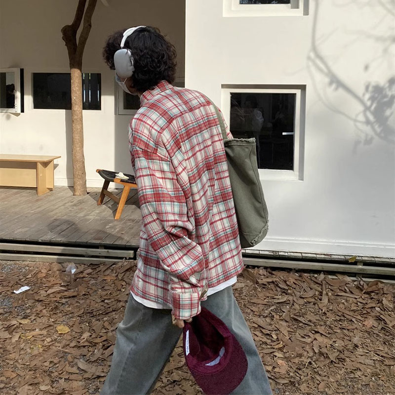 American Vintage Plaid Shirt