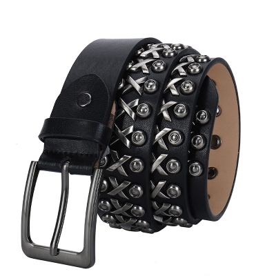 Hip Hop Punk Metal Belt