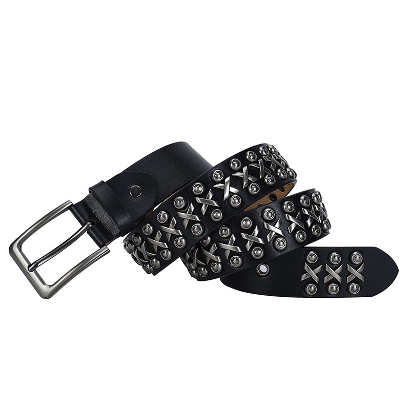 Hip Hop Punk Metal Belt