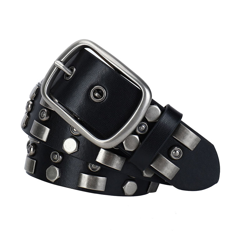 Hip Hop Punk Metal Belt