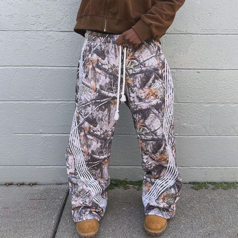 Hip Hop Camo Functional Casual Work Pants