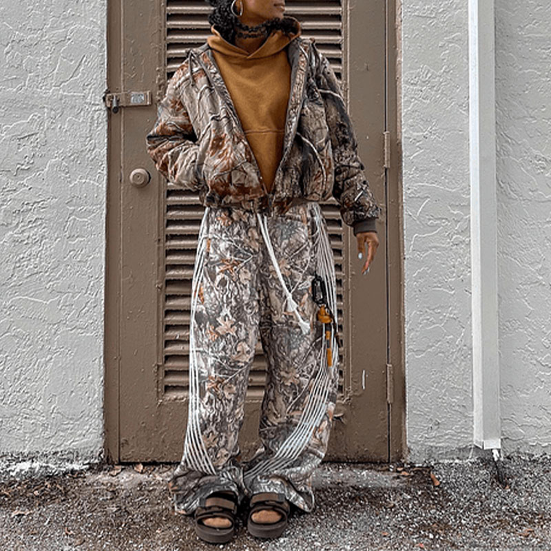 Hip Hop Camo Functional Casual Work Pants