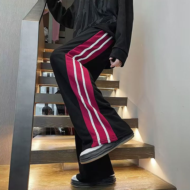 Hipster Striped Casual Sweatpants