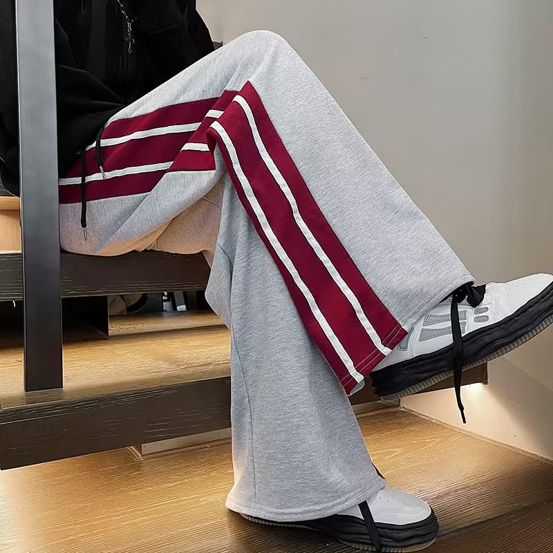 Hipster Striped Casual Sweatpants