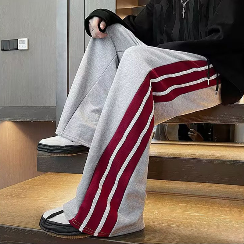 Hipster Striped Casual Sweatpants