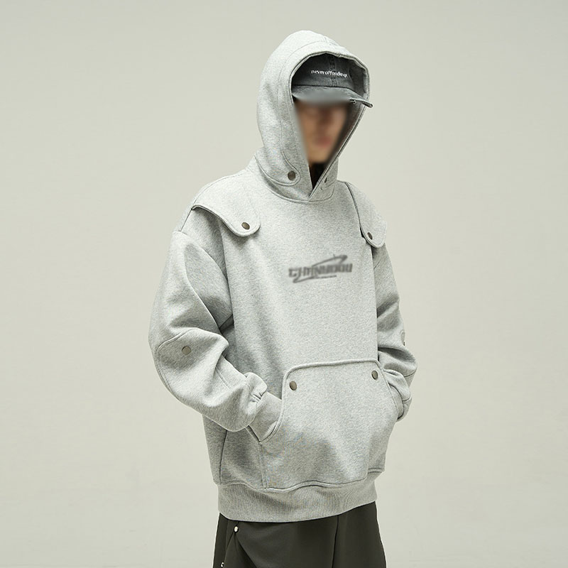 Hip Hop Deconstructed Scrap Style Hoodie