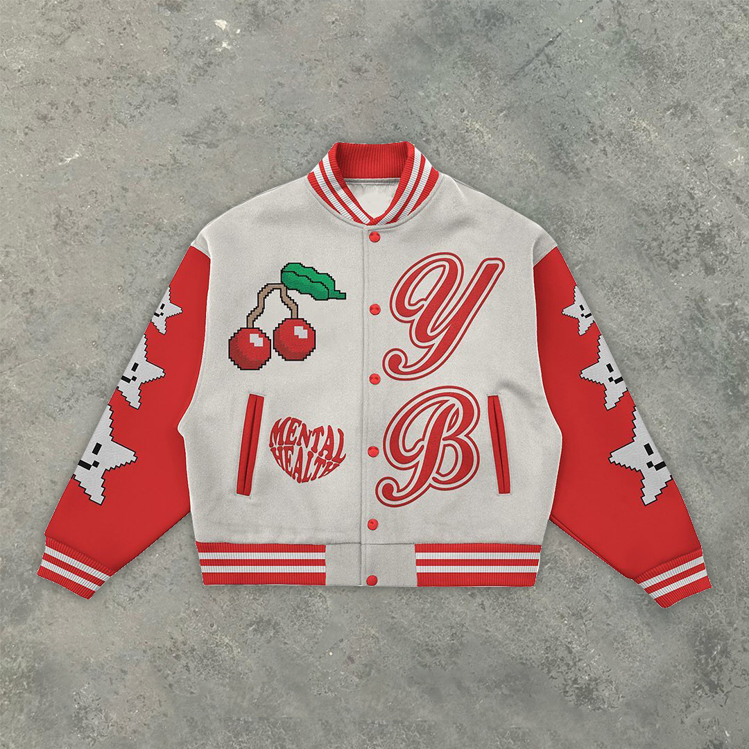 Hip Hop Graffiti Baseball Jacket