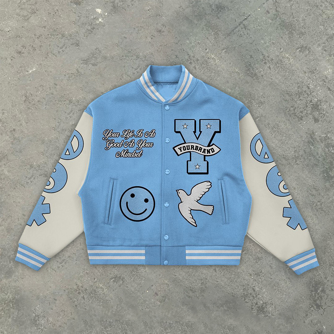 Hip Hop Graffiti Baseball Jacket