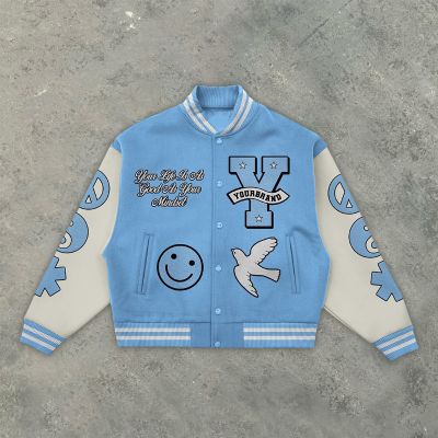 Hip Hop Graffiti Baseball Jacket