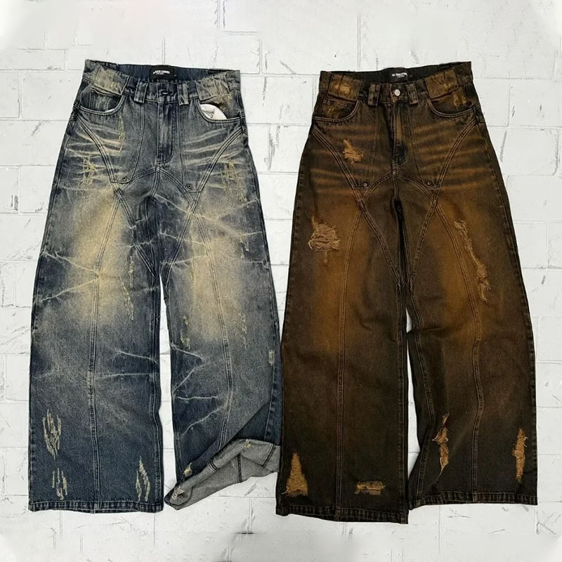 Y2K Vintage Aged Jeans