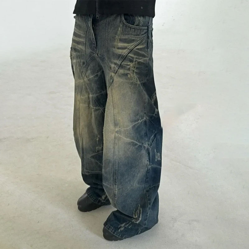 Y2K Vintage Aged Jeans