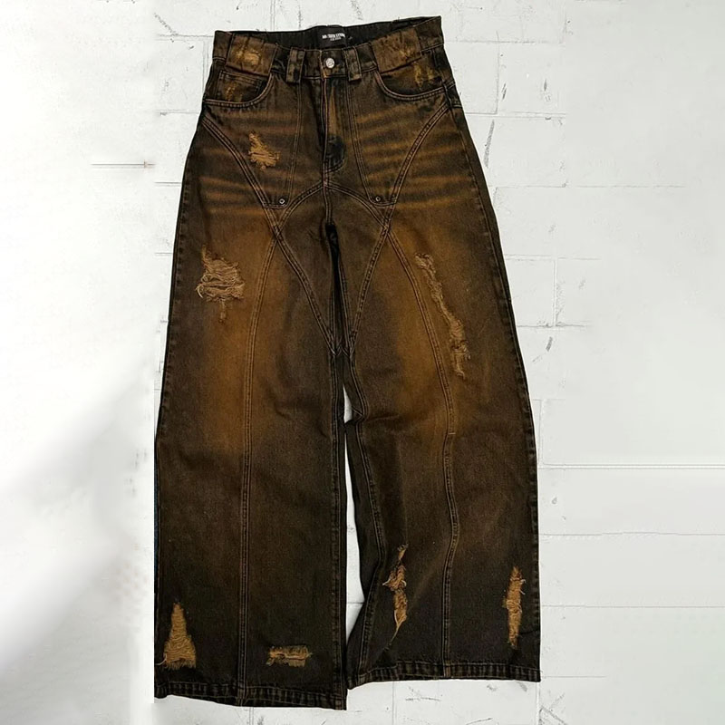 Y2K Vintage Aged Jeans