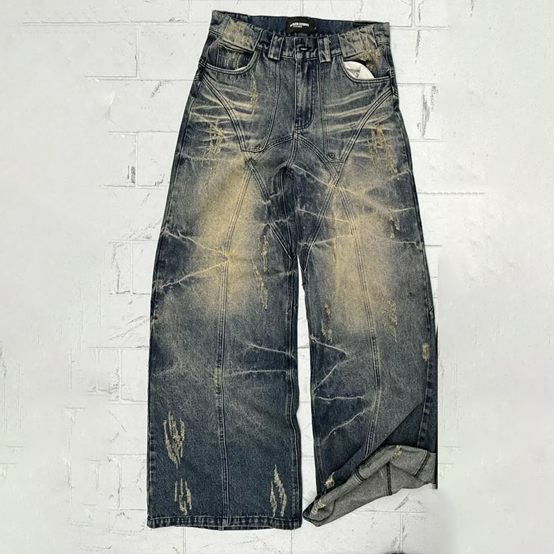 Y2K Vintage Aged Jeans