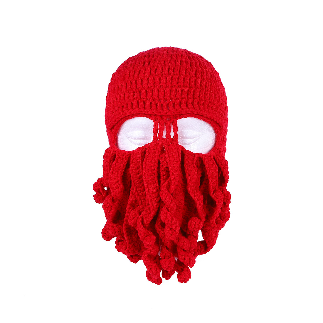 Halloween Funny Octopus Knit Hat