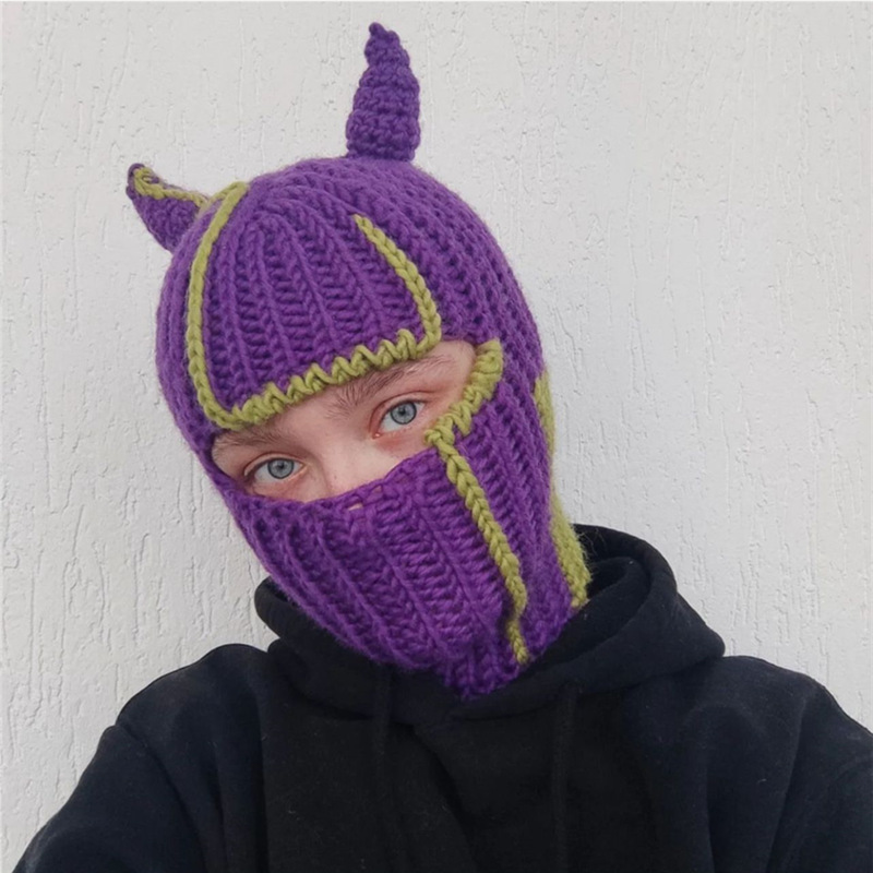 Halloween Spooky Knit Hat