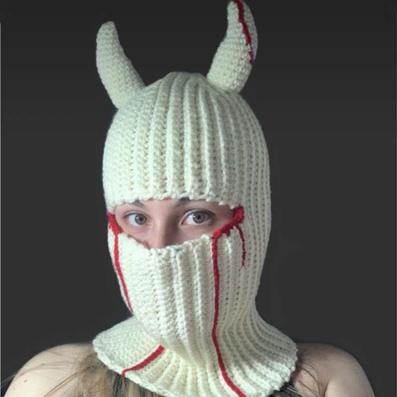 Halloween Spooky Knit Hat