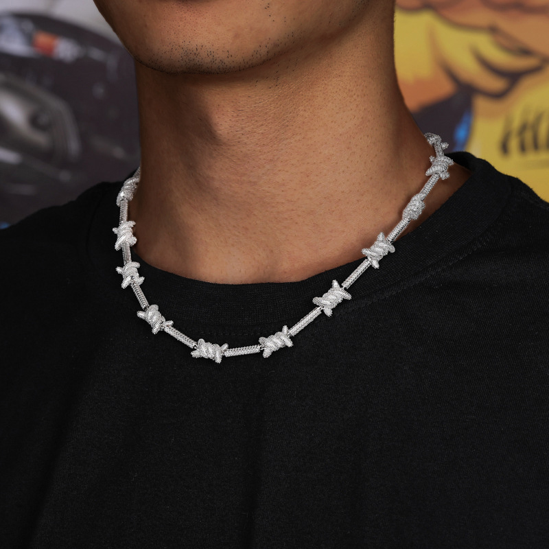 Iced Out 10mm Thorns Necklace