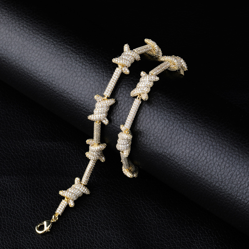 Iced Out 10mm Thorns Necklace