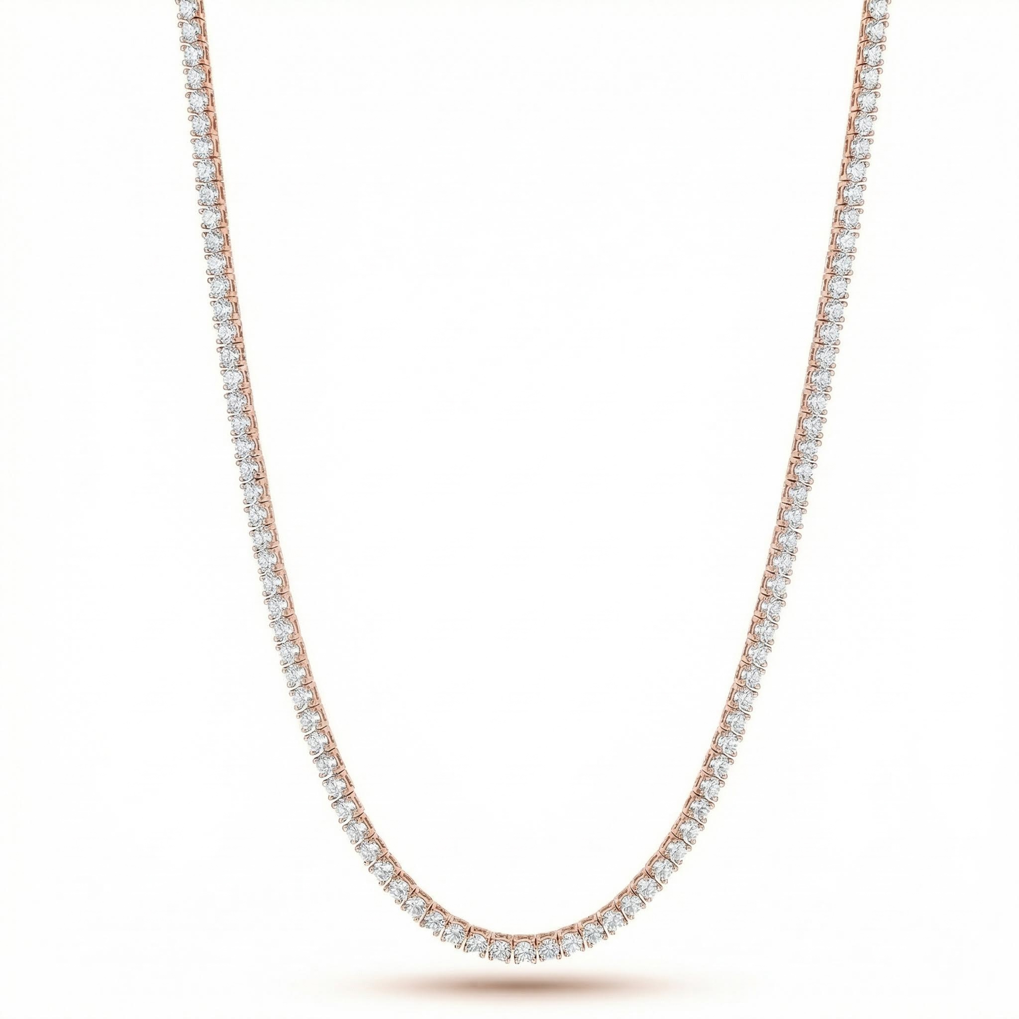 2mm Moissanite S925 Sterling Silver Tennis Chain
