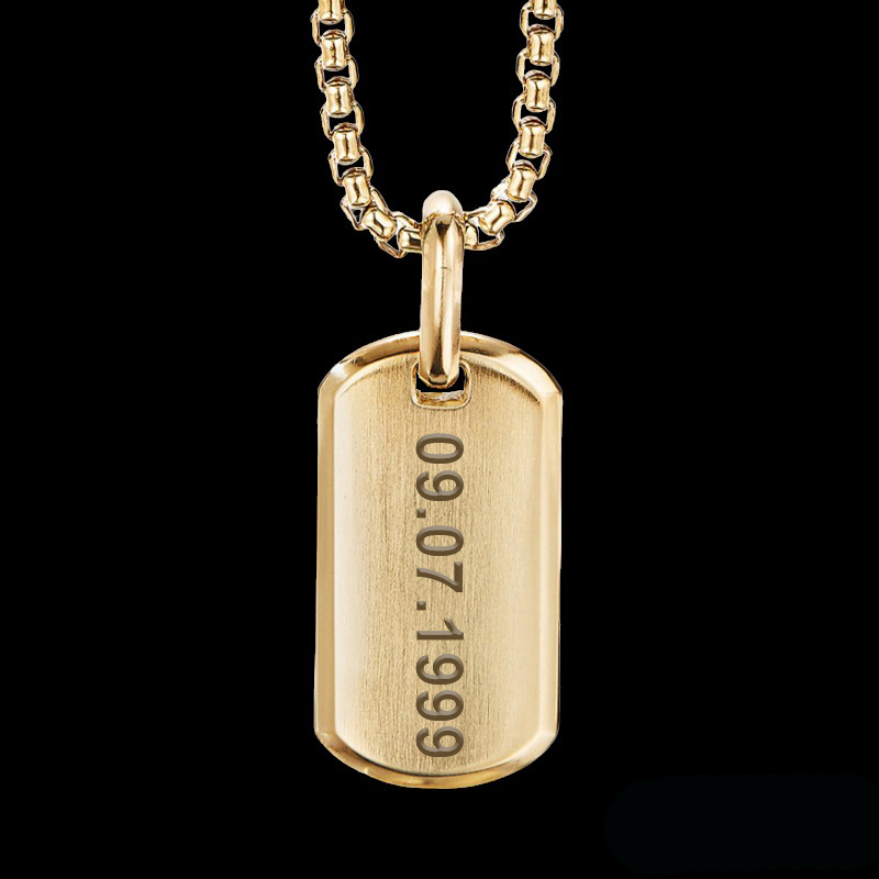 Dog Tag Pendant