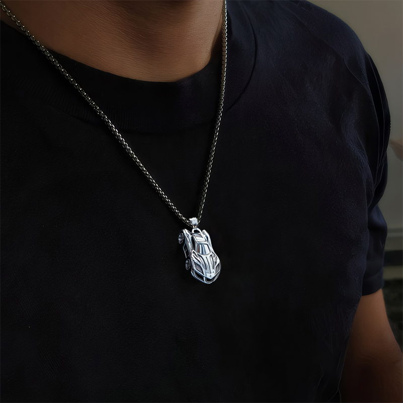 3D Super Sports Car Pendant