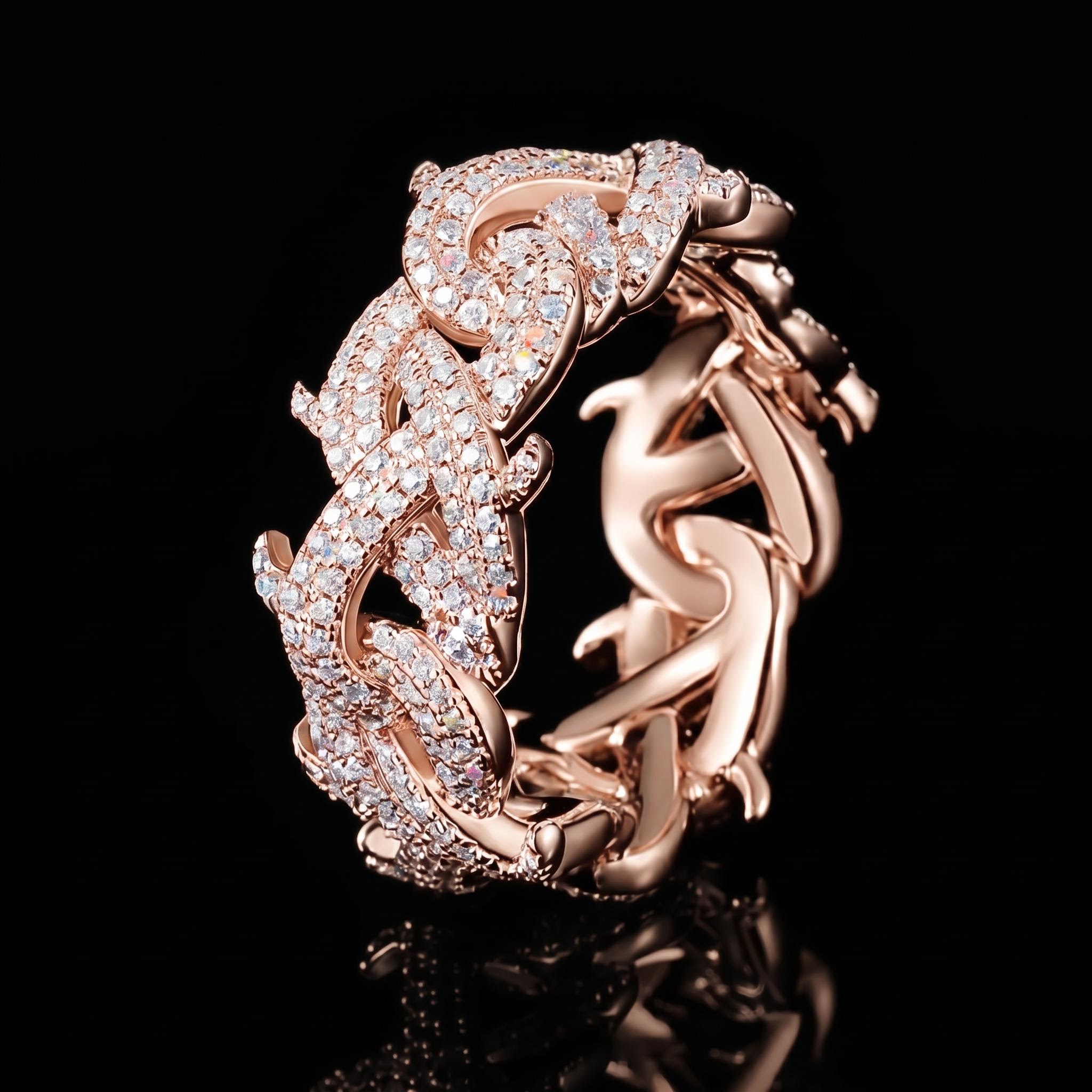 Crown of Thorns Ring in White Gold Crown of Thorns Ring in White Gold