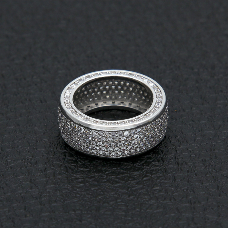 Iced Out Luxury Band Rings for Men