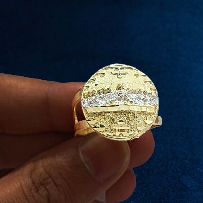 Last Supper Disc Ring