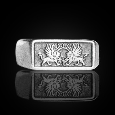 Lions Signet Ring