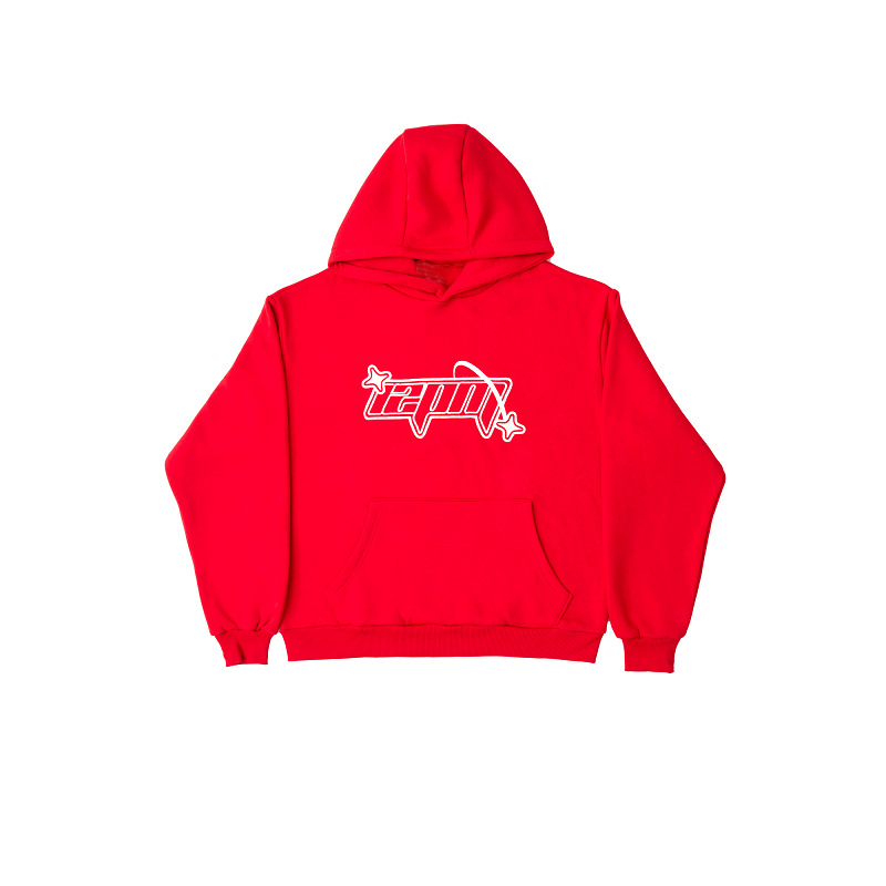 Hip Hop Letter Hoodie Set