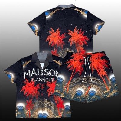 Hip Hop Vacation Shirt Set