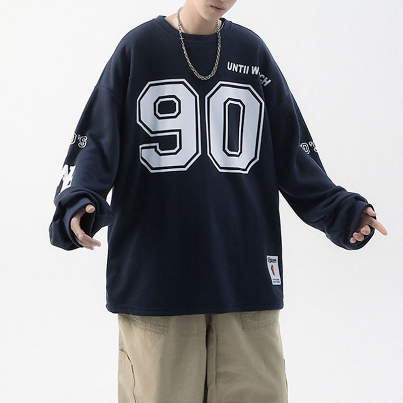 Hip Hop 90 Printed Long Sleeve T-Shirt