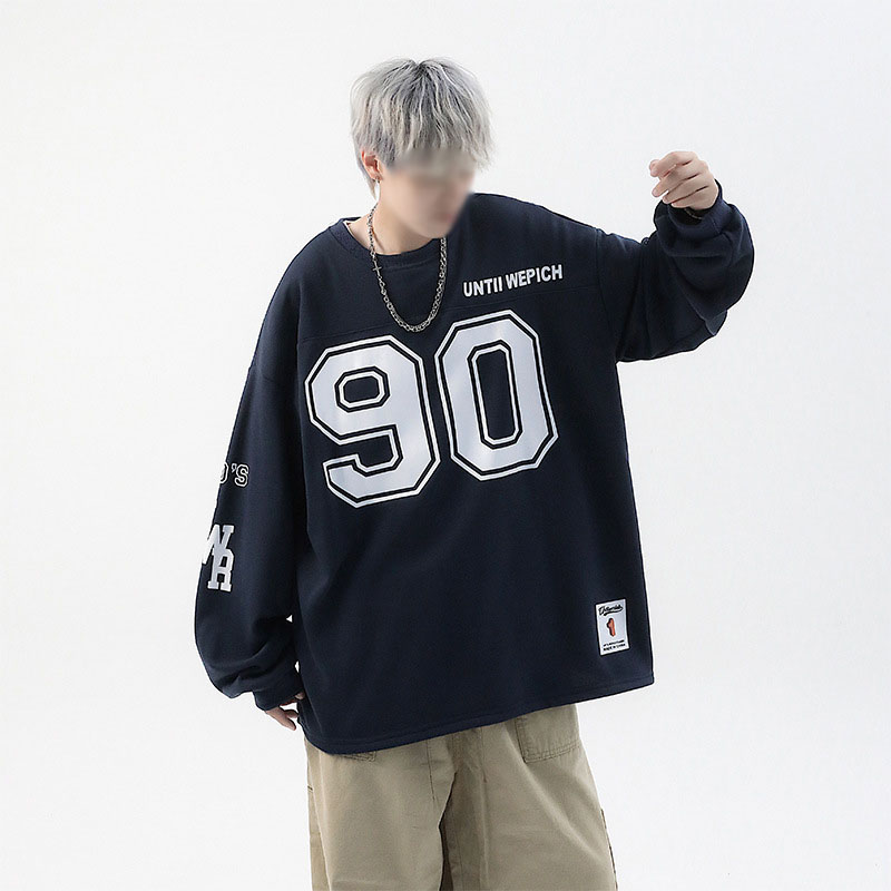 Hip Hop 90 Printed Long Sleeve T-Shirt