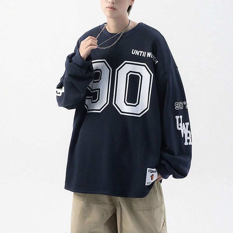 Hip Hop 90 Printed Long Sleeve T-Shirt